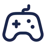 Gamepad Minimalistic SVG Icon
